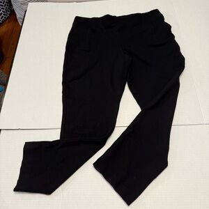 Chico’s The Juliet Ankle Pant Basic Black Ponte Slim Leg Size 1.5 Ankle | MD 10